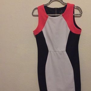 Multi color sleeveless dress. Size 10